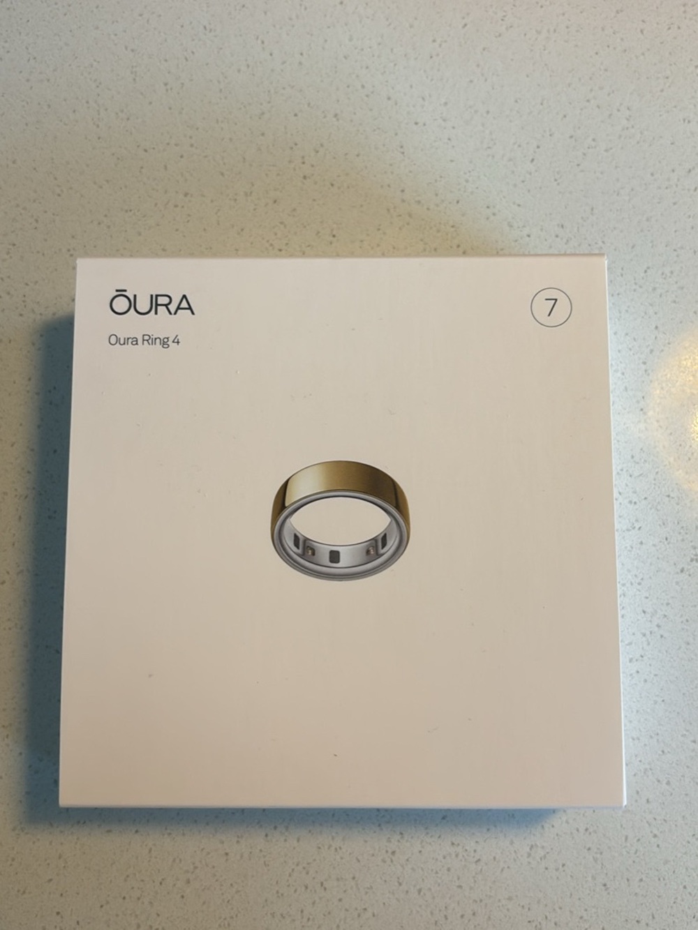 Oura Gold and Silver Ring Image - Oura